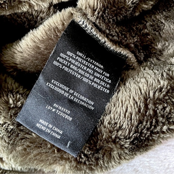 32 Degrees Heat Plush Jacket Forest Wood Green Size S - Picture 11 of 11